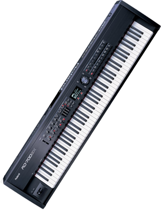 máximo Anzai Perspicaz Alquiler teclado Roland RD 700 (piano eléctrico de escena)